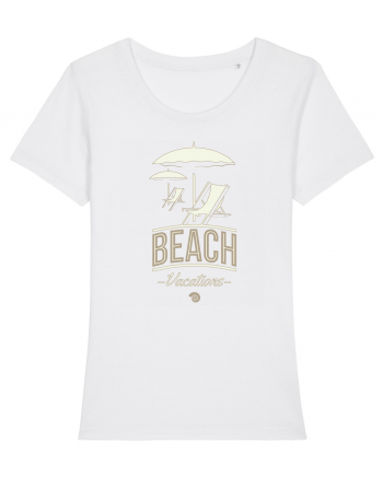 Beach Vacations White