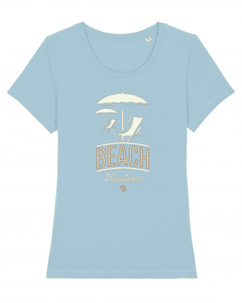 Beach Vacations Sky Blue