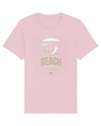 Beach Vacations Cotton Pink