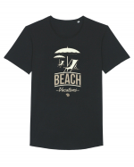 Beach Vacations Tricou mânecă scurtă guler larg Bărbat Skater