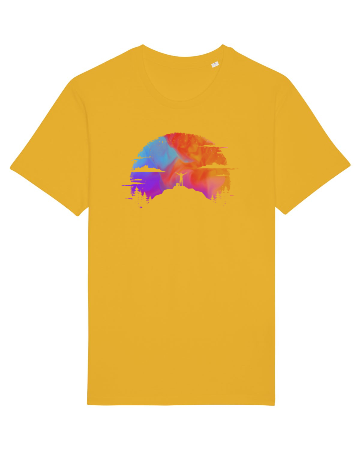 Tricou mânecă scurtă Unisex Rocker Spectra Yellow