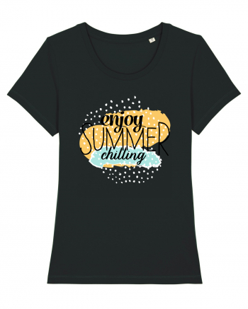 Enjoy Summer Chilling Black