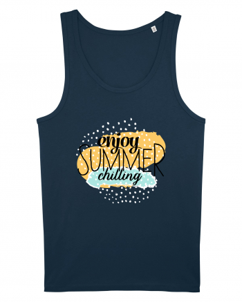 Enjoy Summer Chilling Navy