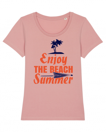 Enjoy The Beach Summer Canyon Pink