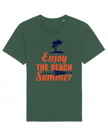 Enjoy The Beach Summer Bottle Green