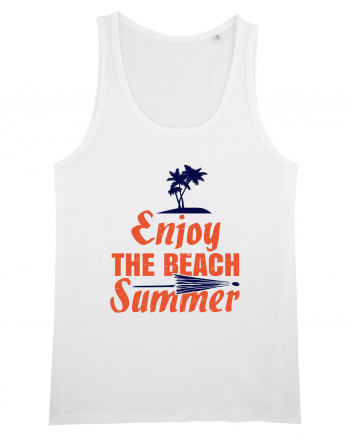 Enjoy The Beach Summer White