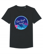 Go Surf Time Tricou mânecă scurtă guler larg Bărbat Skater