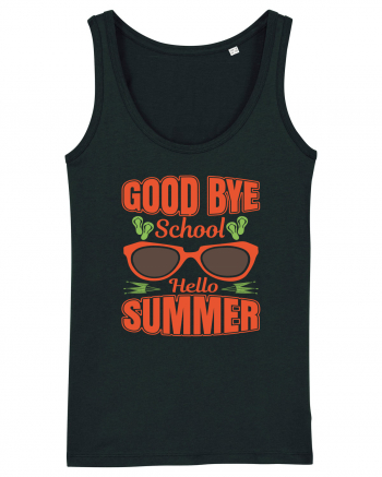 Good Bye School Hello Summer Black