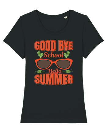 Good Bye School Hello Summer Black