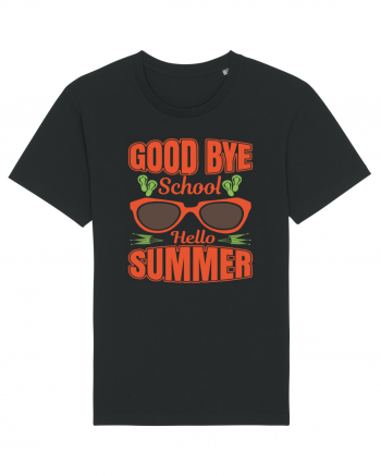 Good Bye School Hello Summer Black