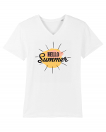 Hello Summer Tricou mânecă scurtă guler V Bărbat Presenter