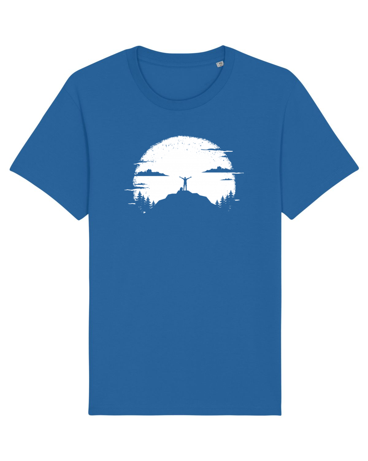 Tricou mânecă scurtă Unisex Rocker Royal Blue