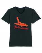 Hello Summer Tricou mânecă scurtă guler V Bărbat Presenter