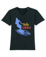 Hello Summer Tricou mânecă scurtă guler V Bărbat Presenter