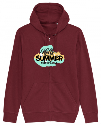 Hello Summer Adventure Burgundy