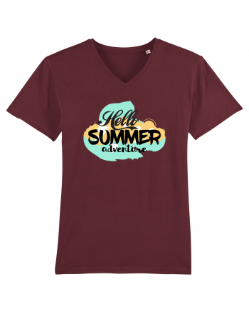 Hello Summer Adventure Burgundy