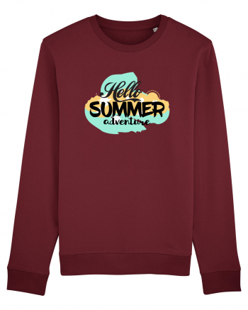 Hello Summer Adventure Burgundy