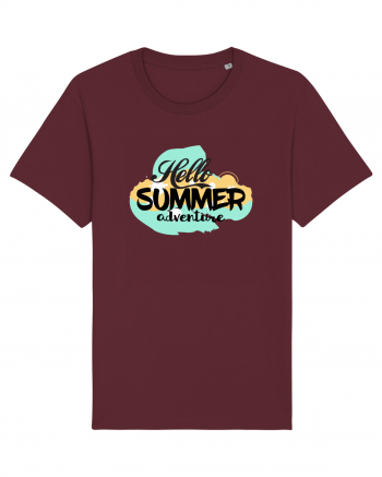 Hello Summer Adventure Burgundy