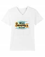 Hello Summer Breeze Tricou mânecă scurtă guler V Bărbat Presenter