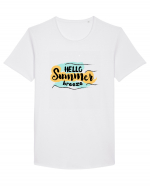 Hello Summer Breeze Tricou mânecă scurtă guler larg Bărbat Skater