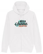 Hello Summer Vacation Hanorac cu fermoar Unisex Connector