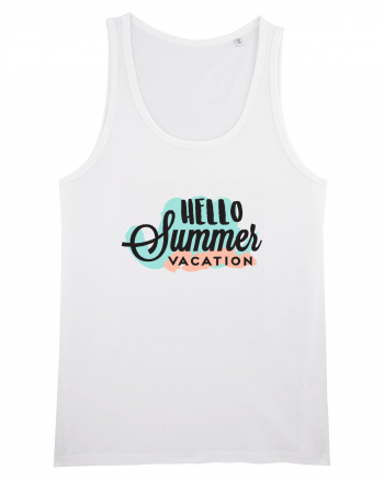 Hello Summer Vacation White