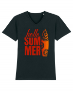 Hello Summer Tricou mânecă scurtă guler V Bărbat Presenter