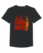 Hello Summer Tricou mânecă scurtă guler larg Bărbat Skater