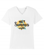 Hot Summer Nights Tricou mânecă scurtă guler V Bărbat Presenter