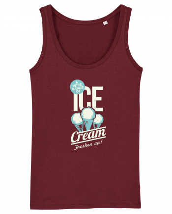 Ice Cream Freshen Up Burgundy