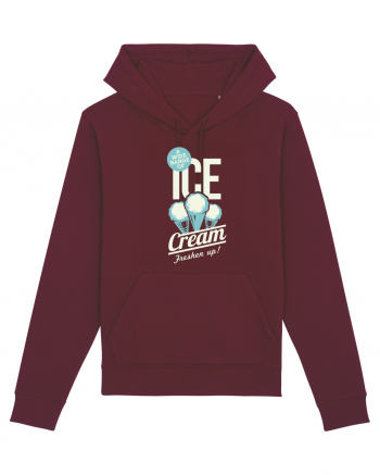 Ice Cream Freshen Up Burgundy