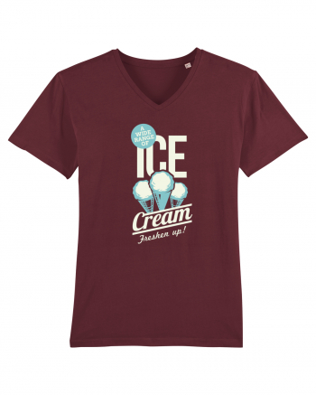 Ice Cream Freshen Up Burgundy