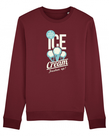 Ice Cream Freshen Up Burgundy