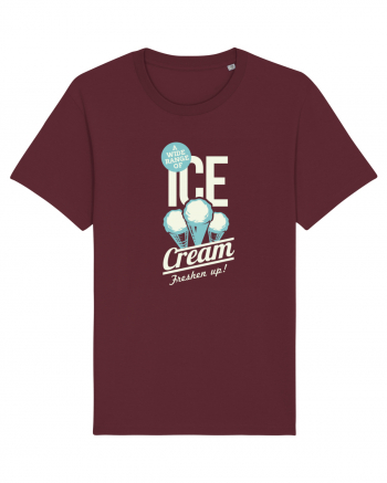 Ice Cream Freshen Up Burgundy