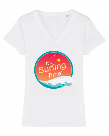 It's Surfing Time White