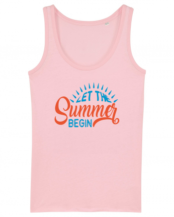 Let The Summer Begin Cotton Pink