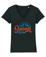 Let The Summer Begin Tricou mânecă scurtă guler V Damă Evoker