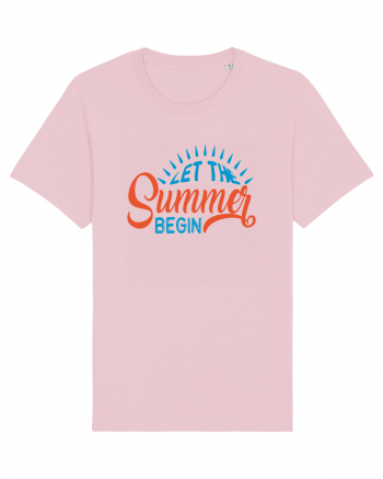 Let The Summer Begin Cotton Pink