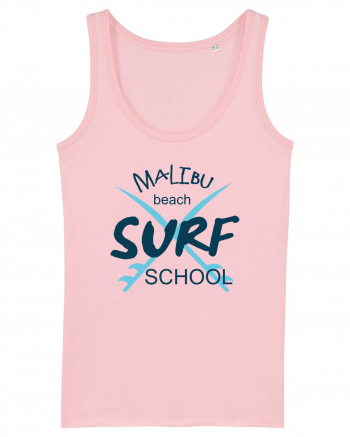 Malibu beach surf school Cotton Pink