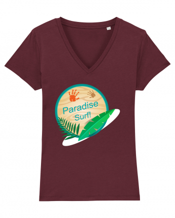 Paradise Surf Burgundy