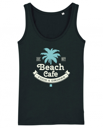 Retro Beach Cafe 1977 Black