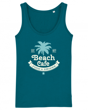 Retro Beach Cafe 1977 Ocean Depth