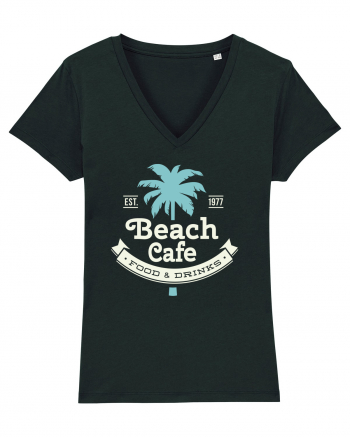 Retro Beach Cafe 1977 Black