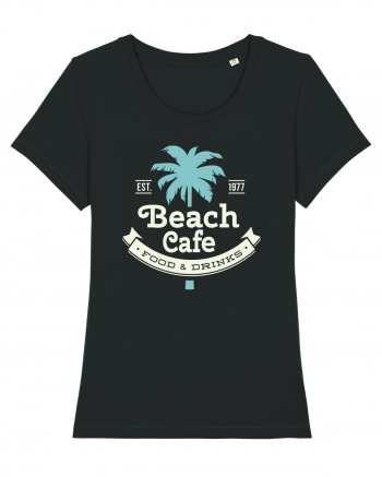 Retro Beach Cafe 1977 Black