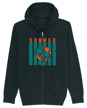 Retro Summer Sunset Black