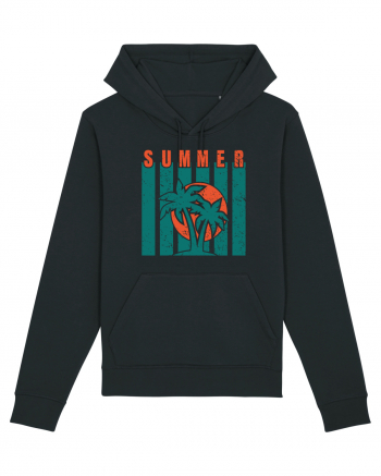 Retro Summer Sunset Black