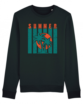 Retro Summer Sunset Black