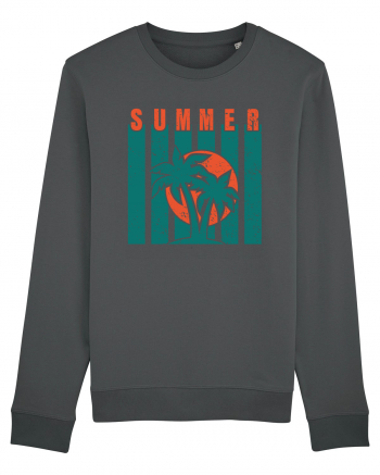 Retro Summer Sunset Anthracite