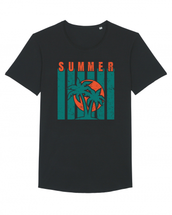 Retro Summer Sunset Black