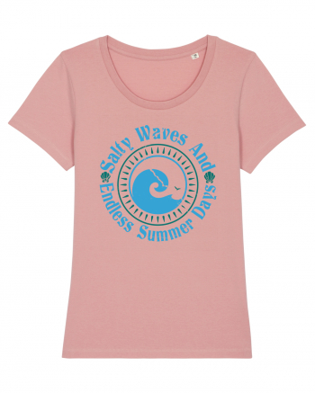 Salty Waves And Endless Summer Days Canyon Pink